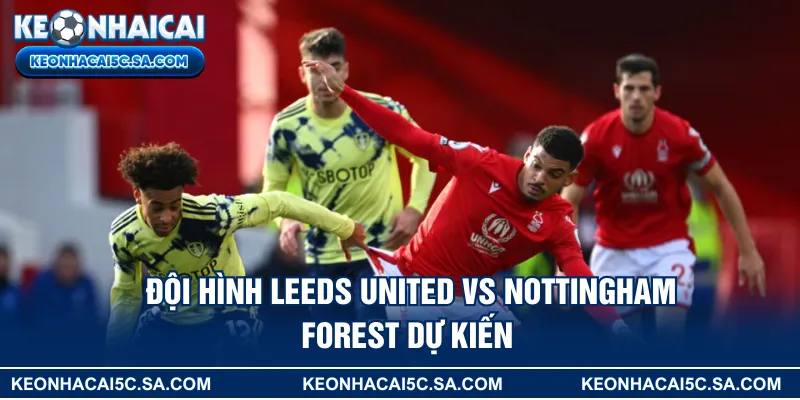 Đội hình Leeds United vs Nottingham Forest dự kiến 