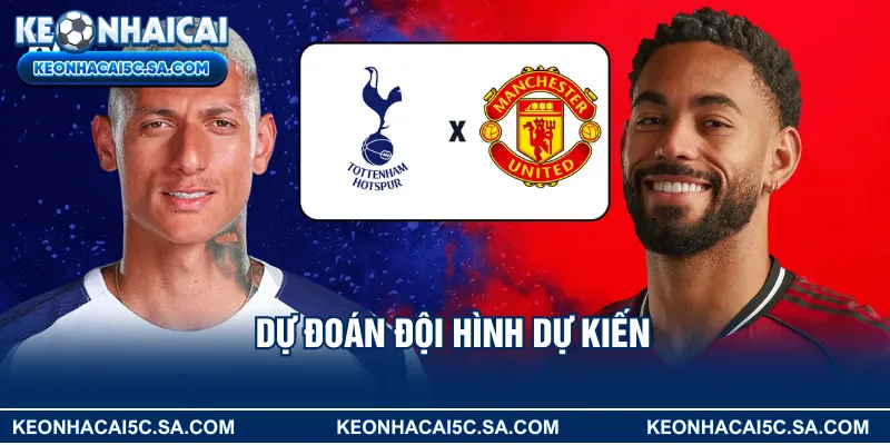 Dự đoán đội hình dự kiến 