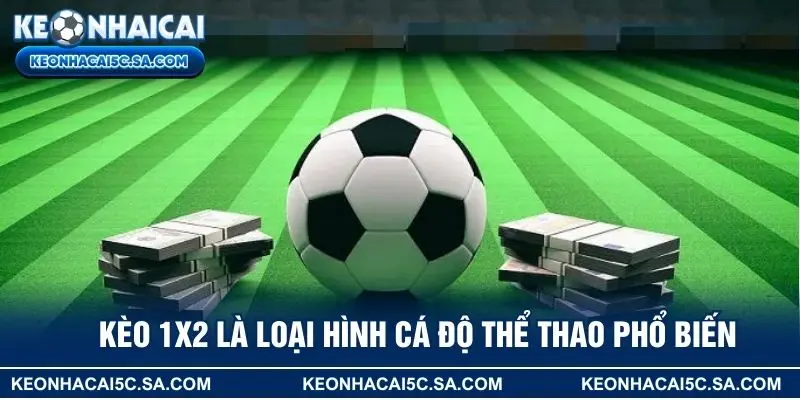 Kèo 1x2 là loại hình cá độ thể thao phổ biến